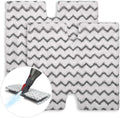 Flammi Steam Mop Pad for Shark Genius Lift-Away Pro S5003D S5002Q S5003A S6001W S6001WM S6002 S6002C S6003D S6003 S3973 S3973D S3973WM Washable Reusable Replacement Mop Head